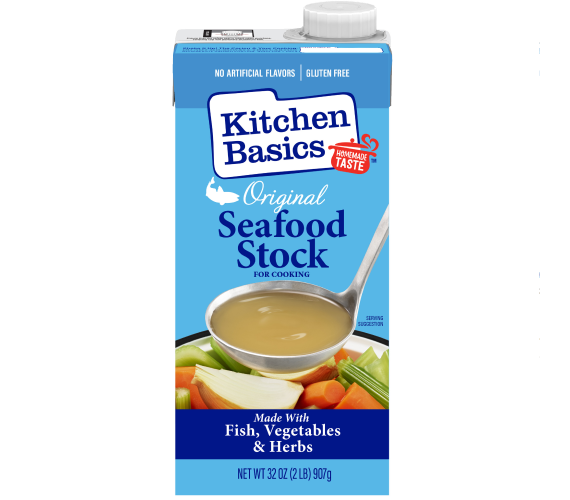 Original Seafood Stock, 32 oz | Kitchen Basics