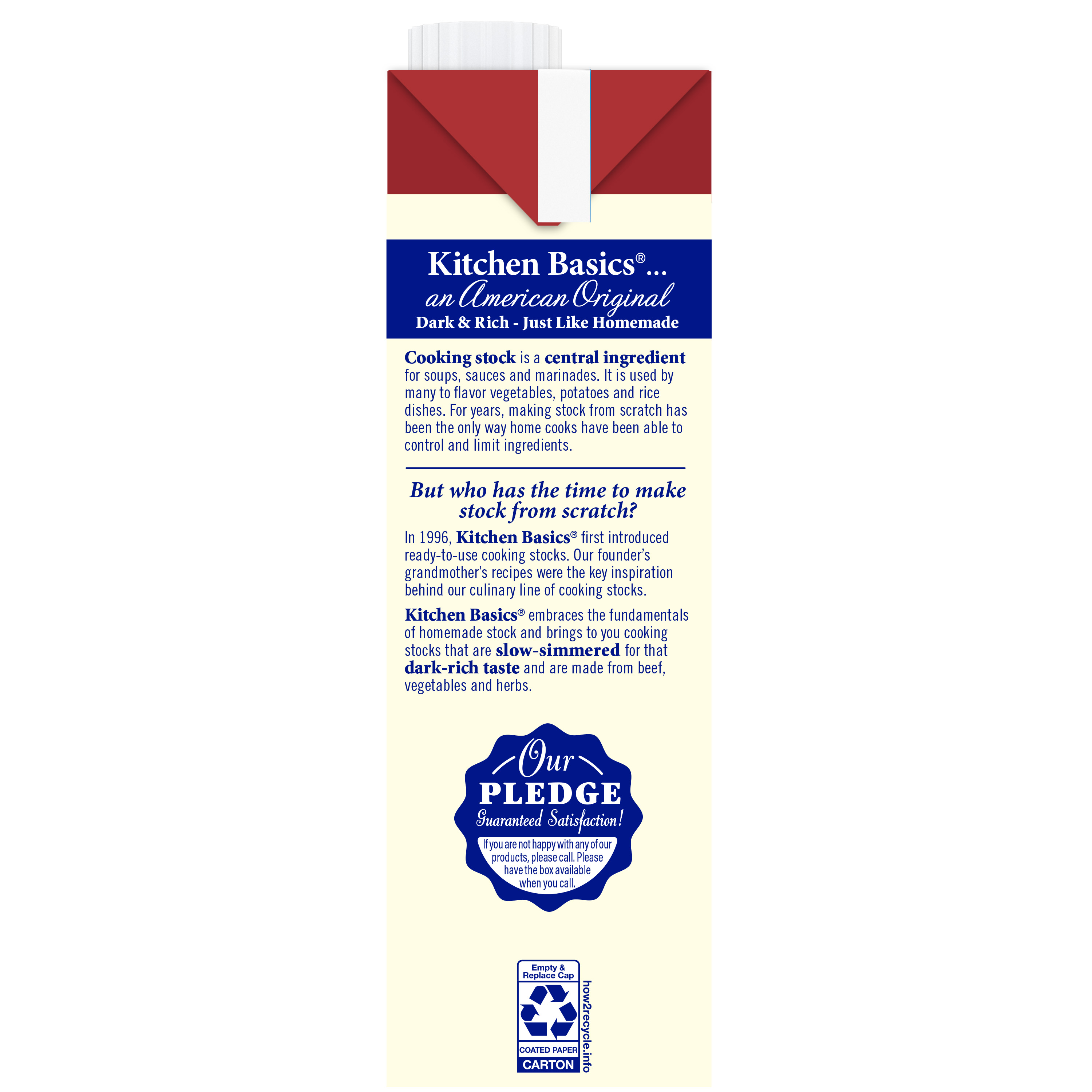 Unsalted Beef Stock, 32 oz Kitchen Basics