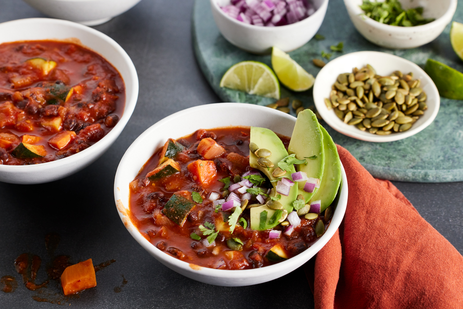 Black Bean and Sweet Potato Chili