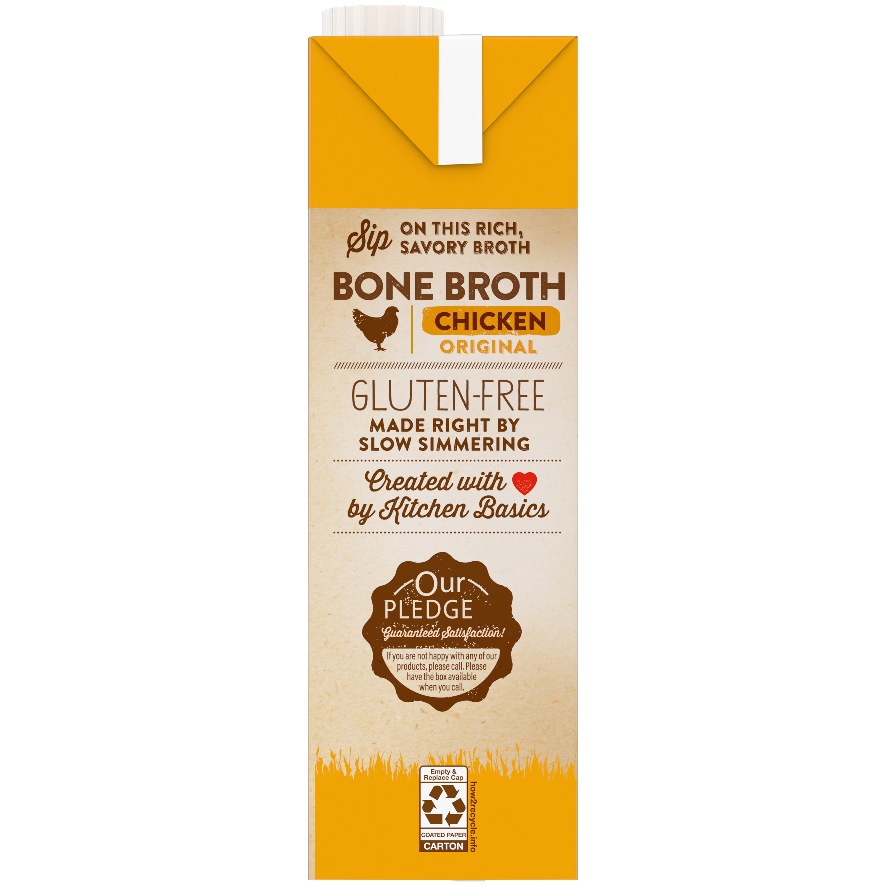 Original Chicken Bone Broth, 32 oz | Kitchen Basics