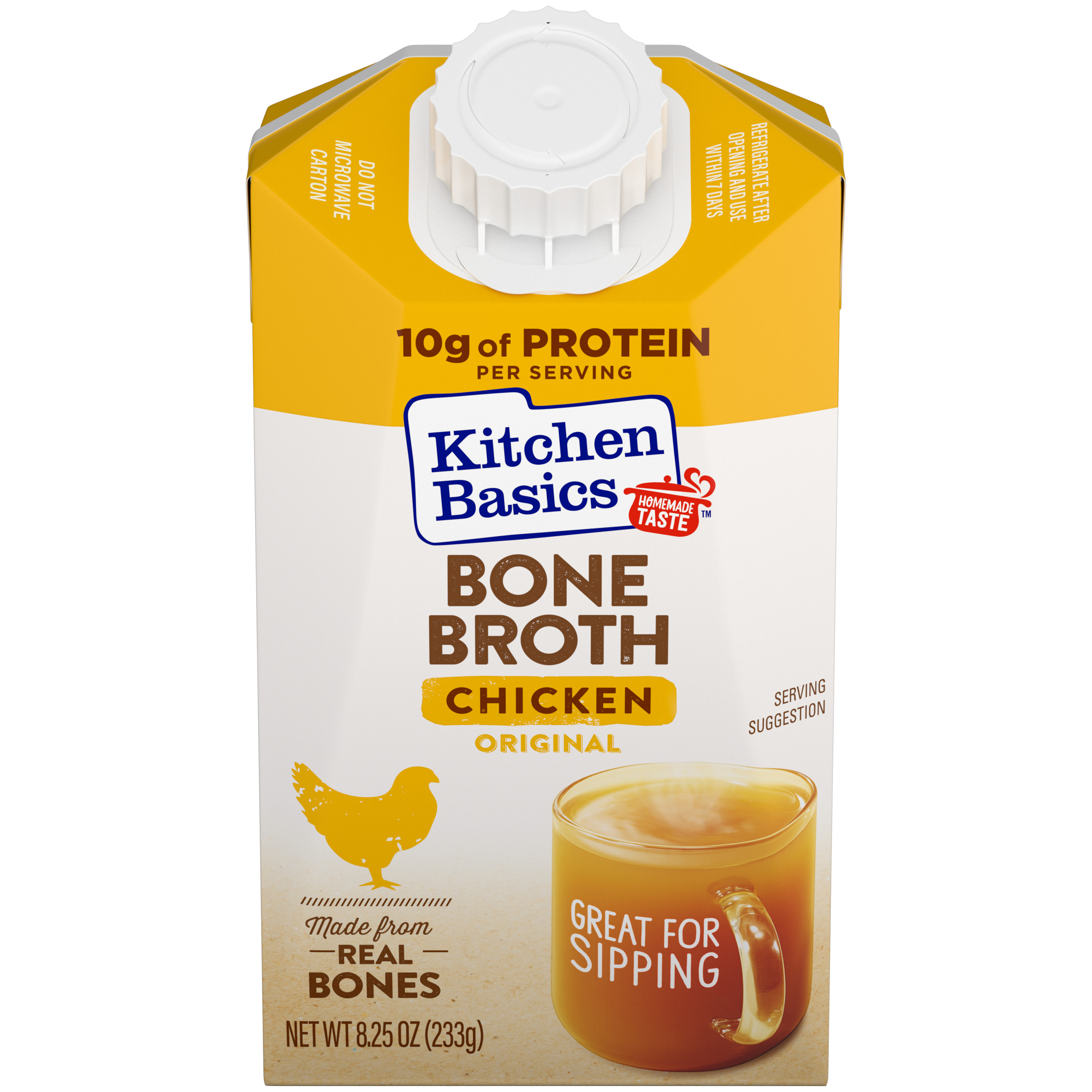 Original Chicken Bone Broth, 8.25 oz | Kitchen Basics