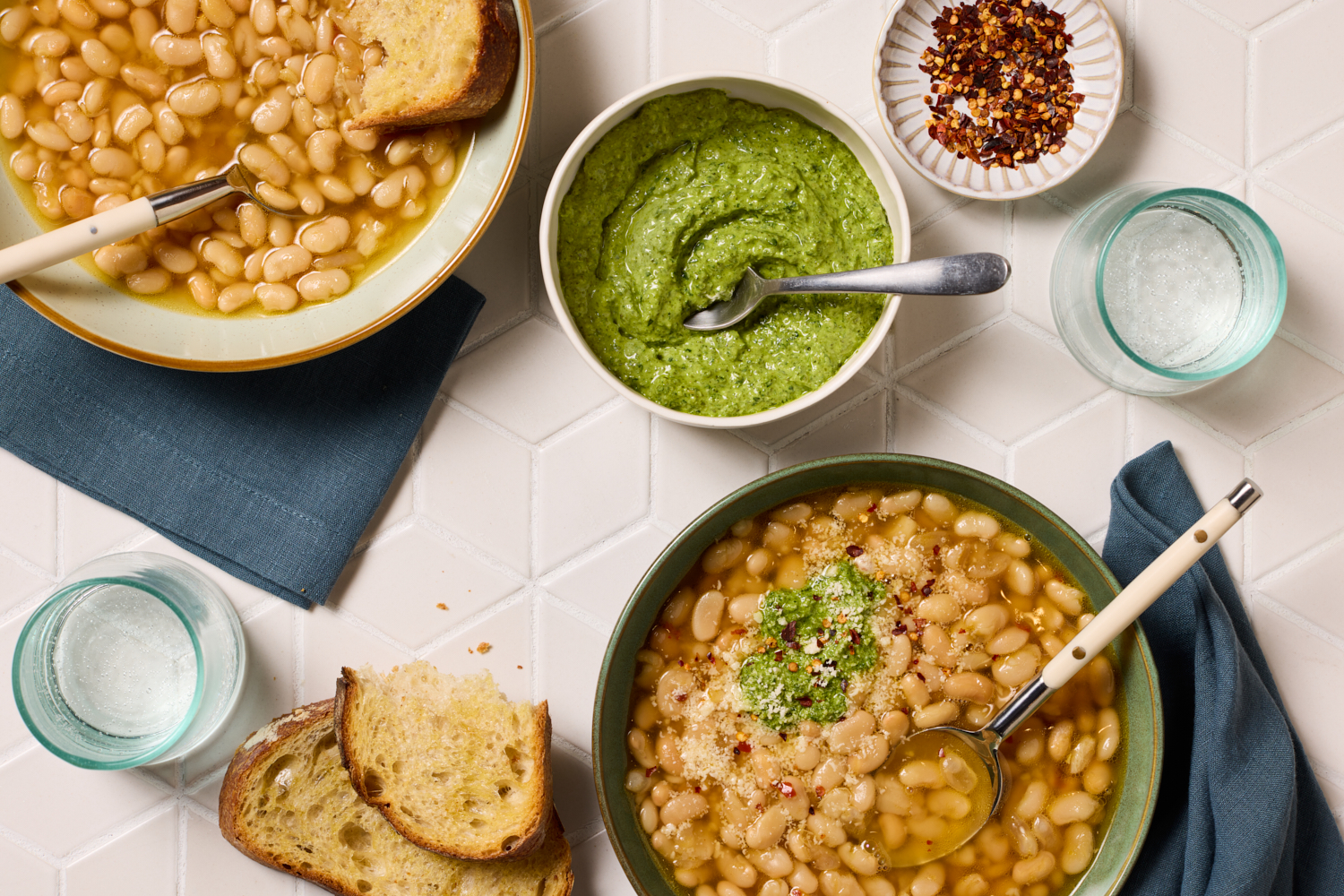 Brothy White Beans