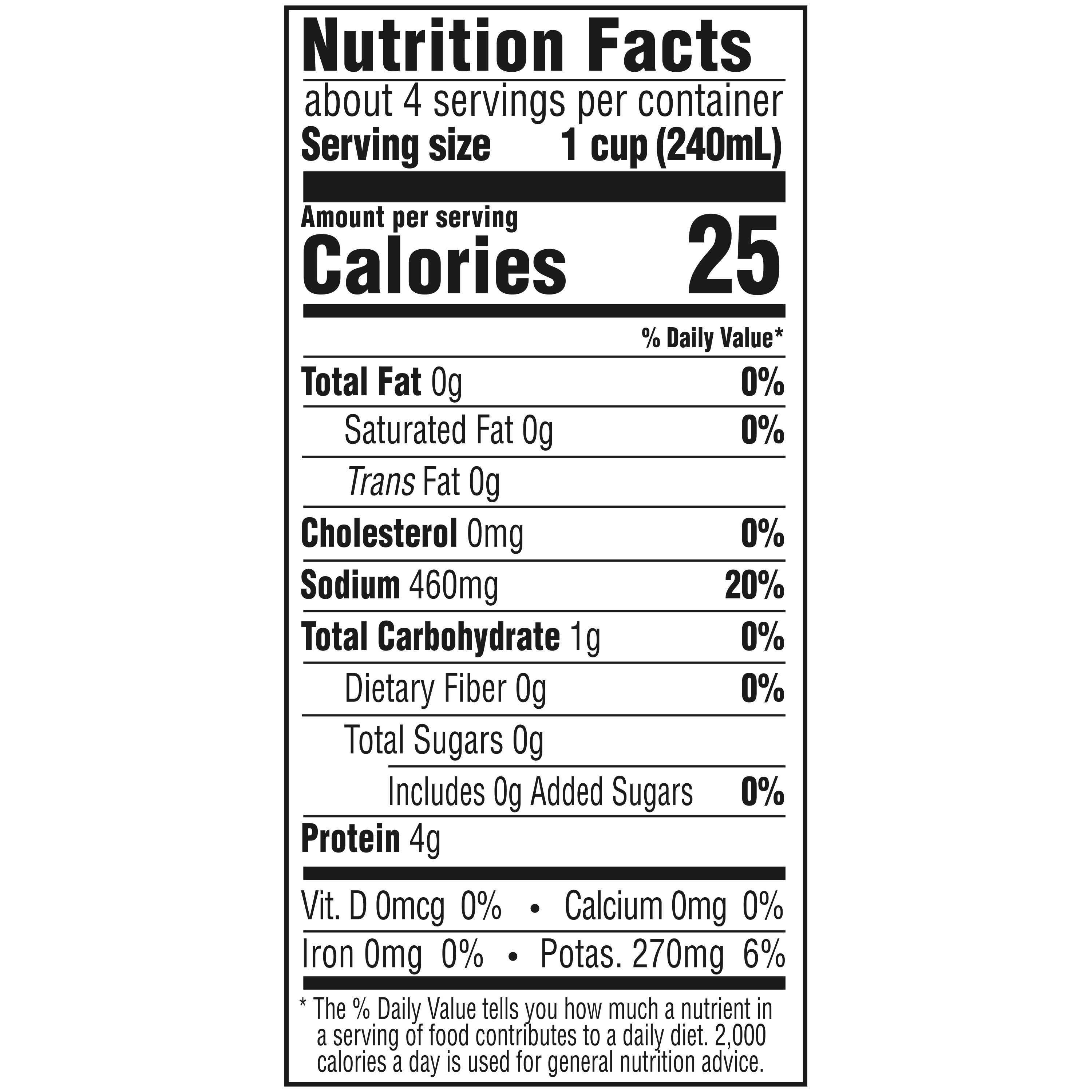 Roasted Chicken Garlin and Herb - Nutrition