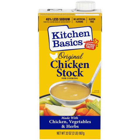 Original Chicken Stock, 32 oz - Front